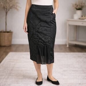 C22 Only Hearts Women's Casual Skirt Soft Stretch Size Small